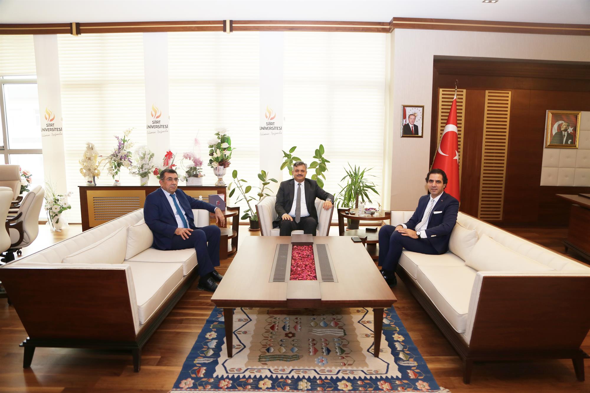 İl Milli Eğitim Müdürlüğünden Rektörümüz Prof. Dr. Nihat Şındak’a Ziyaret